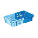 業務用コンテナボックス/食品用コンテナー 【NF-M23P浅】 ダークブルー/ブルー 材質:PP 青 便利な業務用コンテナー 流通業界の必須アイテム 食品にも最...