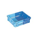 業務用コンテナボックス/食品用コンテナー 【NF-M25】 ダークブルー/ブルー 材質:PP 青 便利な業務用コンテナー コンビニや流通業界で活躍する多機能コン...