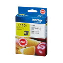 (まとめ) ブラザー BROTHER インクカートリッジ イエロー LC110Y 1個 【×5セット】 黄 鮮やかな黄色のインクカートリッジ まとめて5個セット 印刷のプロフェッショナルに選ばれる、高品質な純正インクカートリッジ 色彩豊かな印刷物を作り出す、ブラザーのインクカート