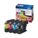 (まとめ) ブラザー BROTHER インクカートリッジ お徳用 まとめ買い 4色 LC110-4PK 1箱(4個:各色1個) 【×3セット】 鮮やかな色彩で印刷物を彩り、プロフェッショナルな仕上がりを実現する純正インクカートリッジがお得な価格で手に入る