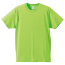 〔5枚セット〕 Tシャツ Sサイズ ライム グリーン 綿100% 耐久性 半袖 tシャツ ティーシャツ ティシャツ トップス 衣類 緑 アウトドアの冒険心を刺激する、軍服にトレッキングのエッセンスを加えたミリタリーグッズ ライムグリーンのTシャツが、自由なスタイルを演出 Sサイ