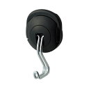 (まとめ) コクヨ 超強力マグネットフック(タフピタ) 優れた耐久性 耐荷重 約10kg 黒 フク-227D 1個 【×5セット】 強力なフックで、掲示物もしっ...