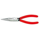 KNIPEX(クニペックス)2501-160 ラジオペンチ (SB) 究極の精密作業をサポートする、万能なツール 電子部品の掴みも切断も、これ一本で完璧にこなす...