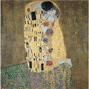 世界の名画シリーズ、プリハード複製画 グスタフ・クリムト作 「接吻」(額縁付) 驚異的な色再現力で、まるで本物のような名画があなたのお家に 感動の複製画シリーズ...