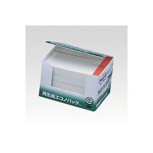 (まとめ) 住友スリーエム ポストイット(R) エコノパック(TM)製品シリーズ 20個入り 横12.5×縦75mm 5601-W/R 白(赤帯) 20個入 【...