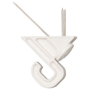 （まとめ） ポップワン フックマスター 優れた耐久性 耐荷重 2kg 白 17867 1パック（5個） 【×10セット】 強力なフックマスター 荷重2kgにも耐える 店舗用品の必需品 白いポップワンフック、まとめ買い お徳用 でお得 1パック（5個）×10セット(3)