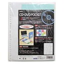 (業務用10セット) セキセイ CD/DVD追加用替ポケット DVD-1006 6枚 整理 収納 力抜群 1シートで6枚のCD/DVDを両面整理 収納 事務用品...