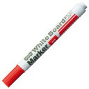 (まとめ) TANOSEE ホワイトボードマーカー 中字角芯 赤 1本 【×100セット】 白 中綿タイプのホワイトボードマーカー、中字角芯、赤色 まとめて10...