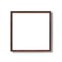 〔 角額 〕高級木製正方形額 500角 500×500mm ブラウン 壁掛けひも アクリル付き 9787 フレーム 額縁 額 茶 多様な用途に対応する、高品質な...