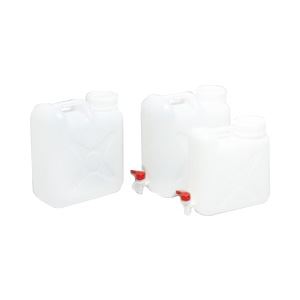 (まとめ)平角缶(広口タイプ)PH-10 10L 【×3セット】 実験の必需品 便利なプラスチック製保存容器 広口タイプで使いやすい まとめてお得な3セット 容量たっぷりの10L 使い捨てでもリーズナブル 実験器具の整理 収納 や保存に最適 頼れる相棒、平角缶PH-10