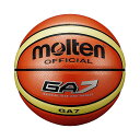 【モルテン Molten】 バスケットボール 【7号球】 オレンジ 人工皮革 BGA7 〔運動 スポーツ用品〕 活動に最適 バスケットボール用品【モルテン】7号...