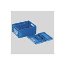 (まとめ) 岐阜プラスチック工業 折りたたみコンテナーF-Box F-BOX112G ダークブルー 1個入 【×2セット】 青 スリムな整理 収納 力 驚きの薄さで場所を取らない 便利な折りたたみコンテナー ダークブルーのF-BOX112Gが2個セットでお得 青