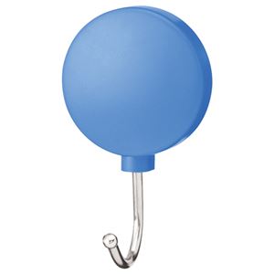 (まとめ) ミツヤ カラーマグネットフック 優れた耐久性 耐荷重 約1Kg 青 ME-PMHSK-BU 1個 【×40セット】 強力な優れた耐久性 耐荷重 1K...