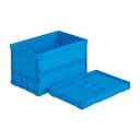 (まとめ) 三甲 ペタンコ ペタンコO-50B 青 1個入 【×2セット】 持ち運びに便利な軽量デザイン コンパクトながらも大容量 大型 青いペタンコO-50B...
