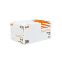 (まとめ) TANOSEE PPC パソコン 用紙 Pure White A4 1箱(5000枚:500枚×10冊) 【×10セット】 究極の品質を追求した至高...
