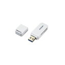 (まとめ) USB3.0対応メモリカードリーダ(スティックタイプ) MR3-D011WH【×3セット】 高速データ転送対応 便利なUSB3.0メモリカードリーダー(スティックタイプ)3個セット 大容量 大型 のデータも瞬時に取り込める