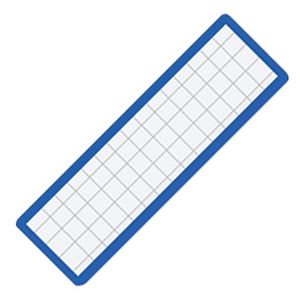 (まとめ) コクヨ マグネット見出し 19×75×1.2mm 青 マク-402B 1個 【×40セット】 マグネットシートでスマートに掲示 見やすい青いマグネッ...