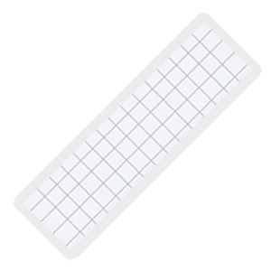 (まとめ) コクヨ マグネット見出し 19×75×1.2mm 白 マク-402W 1個 【×40セット】 マグネットシートでスマートに掲示 見やすい白いマグネッ...