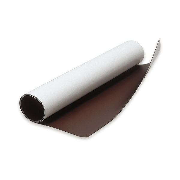 (まとめ) マグエックス マグネットカラーシート タテ500×ヨコ300×厚さ0.8mm 白 MSC-08-3050W 1枚 【×3セット】 マグネットシートの...