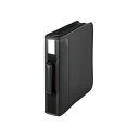 (まとめ) Blu-ray/DVD/CD対応 ファスナーケース CCD-SSB160BK【×3セット】 整理 収納 力抜群 あらゆるメディアをまとめて整理 収納...