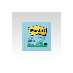 (まとめ) 住友スリーエム ポストイット(R) 再生紙 1個入り 横75×縦75mm 654RP-BN ブルー 1個入 【×10セット】 青 お得なまとめ買いで...