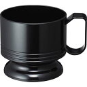 (まとめ) TANOSEE インサートカップホルダー 黒 1パック(5個) 【×10セット】 飲食に便利なアイテム 手軽な食器代わりになる おしゃれなカップホル...