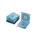 (まとめ) Blu-ray/DVD/CDケース(スリム/PS/2枚整理 収納 ) CCD-JSCSW10CBU【×10セット】 スリムで便利なメディア整理 収納...