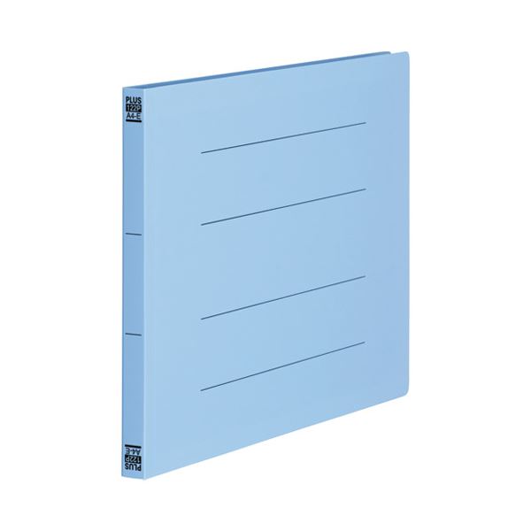 プラス PPフラットファイルA4E No.122P RBL10冊 驚くほどスリムで軽量なA4EサイズのPPフラットファイル..