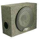 6.5インチウーハー付きBOX(バスレフタイプ) パワフルな6.5インチウーハーを搭載したバスレフタイプのスピーカーボックス
