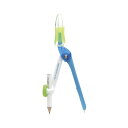 (まとめ) ソニック スーパーコンパス くるんパス 鉛筆用 SK-767-B 青 1個入 【×5セット】 簡単円描ける 驚きのくるんパス 鉛筆用スーパーコンパス...