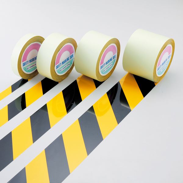 ガードテープ GT-251TR ■カラー：黄/黒 25mm幅 黄と黒の25mm幅で、安心 のガードテープ 目立つカラーリ..