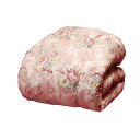 ボリュームウール混掛け布団/寝具 【シングルサイズ ピンク】 防ダニ・抗菌 清潔 防臭加工 日本製 国産 吸湿・保湿・発散の特性を持つ特選ウール混わたの贅沢な掛...