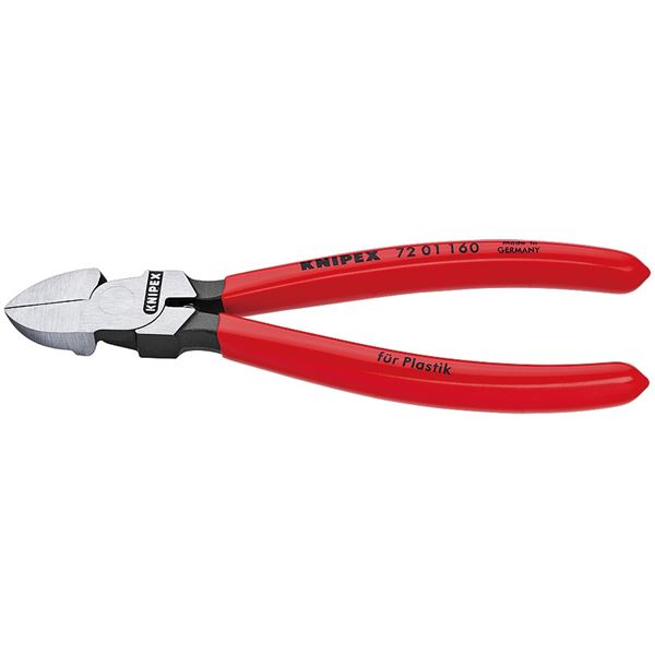 KNIPEX クニペックス 7201-160 プラスチック用 ニッパー SB 工具 ツール DIY 作業工具 道具 ニッパー ..