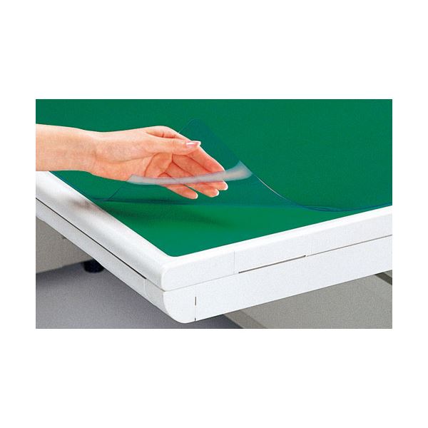 プラス 塩ビデスク (テーブル 机) マットW型 DM-010W 革新的なデスクマットW型は、快適な作業環境を演出 優れた耐久性と滑り止め効果でアイテムをサポー...