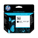 (まとめ) HP761 プリントヘッド マットブラック CH648A 1個 【×3セット】 黒 驚異のインクカートリッジ、鮮やかなマットブラックのHP761プリ...