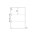 (まとめ) ヒサゴ マルチプリンタ帳票 A4判3面6穴 白紙タイプ BP2005 100枚入 【×3セット】 多様な業務に対応 自由自在な専用伝票を作成 便利な...
