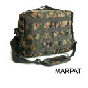 アメリカ軍 2WAY ショルダー バッグ カバン MARPATウッド モール A4対応 ナイロンキャンバス地 防水加工 米軍 レプリカ アメリカ軍の2WAYショ...