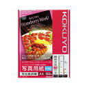 (まとめ) コクヨ インクジェットプリンター用 写真用紙 セミ光沢紙 A4 KJ-J14A4-100 1冊(100枚) 【×2セット】 美しい写真を手軽に印刷 ...