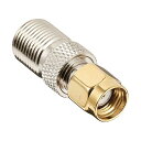 (まとめ)変換名人 アンテナ Fアンテナ→RP-SMA F-RPSMAP【×10セット】 映像関連製品の進化 FアンテナからRP-SMAへの変換名人 信号強化で...