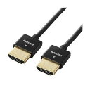 HDMIケーブル 配線 /イーサネット対応/スーパースリム/1.0m/ブラック DH-HD14SS10BK 黒 高速データ転送の達人 最新テクノロジー搭載 驚異...