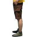 山岳猟兵用 登山パンツ ドイツ連邦国軍 モルスキン ショートパンツ 後染め ブラウン Gr1 76cm レプリカ カーゴショーツ 茶 山岳猟兵のためのモルスキン...