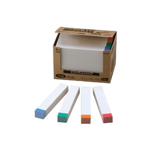 (まとめ) ニチバン ポイントメモ(R) ビジネスパック ふせんタイプ FB-3KL 帯混色(赤 橙 青 緑) 20個入 【×3セット】 オフィス 事務用 にぴ...