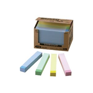 (まとめ) ニチバン ポイントメモ(R) ビジネスパック ふせんタイプ FB-3KP パステルライン(黄 青 桃 緑) 20個入 【×5セット】 オフィスにぴっ...