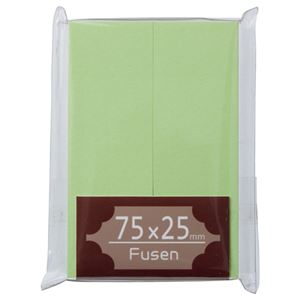 (まとめ) TANOSEE ふせん 75×25mm うぐいす 1パック(2冊) 【×30セット】 便利なメモ・貼り紙・紙製品 思いついたアイデアを忘れずに TA...