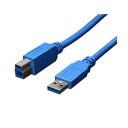 (まとめ)変換名人 USB3.0ケーブル 配線 A-B 1.8m USB3-AB18【×5セット】 高速データ転送のプロフェッショナルUSB3.0ケーブル 配線 信頼性とパフォーマンスを追求し、高速で安定したデータ転送を実現