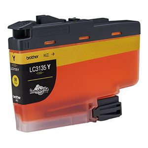 ブラザー工業 インクカートリッジ 超大容量 大型 （イエロー） LC3135Y 黄 鮮やかな色彩、驚異的な容量、圧倒的なパフォーマンス 革命的なインクカートリッジが誕生 未来への一歩を踏み出そう 黄