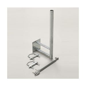 バッファロー 〈AirStation Pro〉 屋外アンテナ専用 取付金具(ベランダ設置タイプ) WLE-KG-VPA 高性能な屋外アンテナ取り付け金具で、信号強度を最大限に引き出し、高速で安定したネットワーク接続を実現 風雨にも負けず、耐久性にも優れ、快適なネットワーク環境を手に入