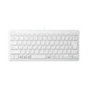 有線ミニキーボード/パンタグラフ式/薄型/ホワイト TK-FCP096WH 白 驚くほど薄く、一枚板のような美しさを持つ 最薄部わずか6.5mmのスリムデザイン 有線ミニキーボード/パンタグラフ式/美しい薄型/ホワイト TK-FCP096WH 白(2)
