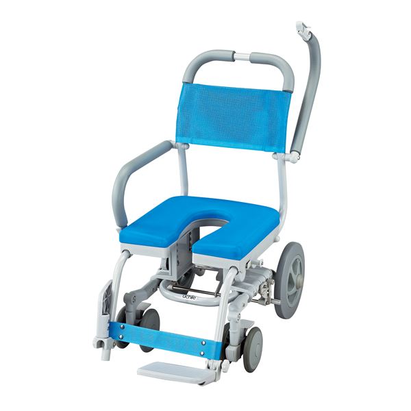 ウチエ シャワーキャリー シャワーラク(低座型)(2)U型シートタイプ SWR-102 快適なシャワータイムを楽しむための究極のお供、座り心地抜群のシャワーキャ...