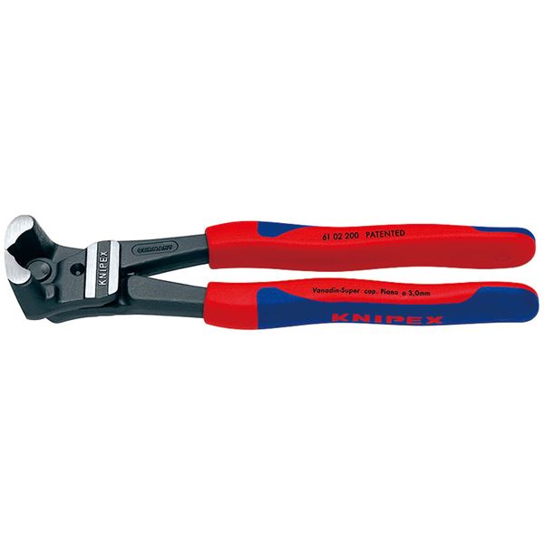 KNIPEX クニペックス 6102-200 ボールエンドカッティングニッパー 工具 ツール DIY 作業工具 道具 ニッパー 驚異的な切断力を持つ、次世代のエ...